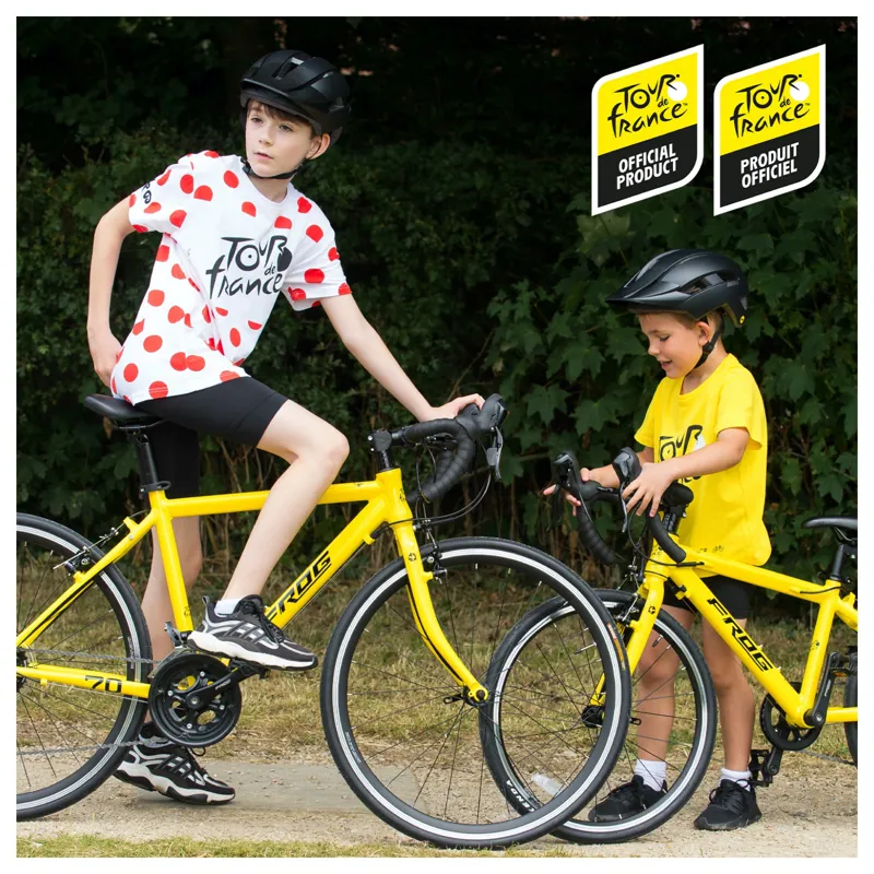 Frog 67 Kids Road Gravel Bike for Age 8-10 Years Tour de France Yellow-3